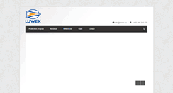 Desktop Screenshot of luwex.cz